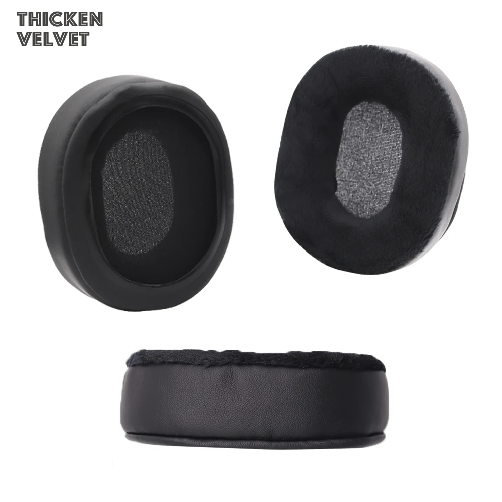 Whiyo Replacement EarPads for Pioneer DJ HRM-5 Headphones Cushion Velvet Ear Pads Cups Earmuffes Cover