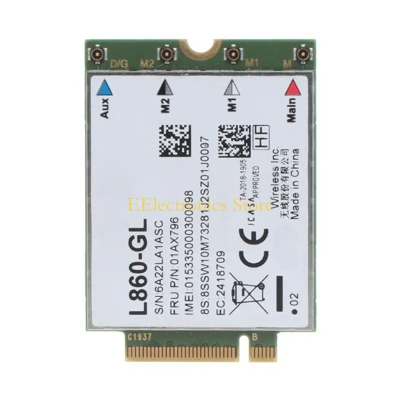 B03C Wireless NetworkCard Adapter Fibocom L860-GL Wwan 4G Module for