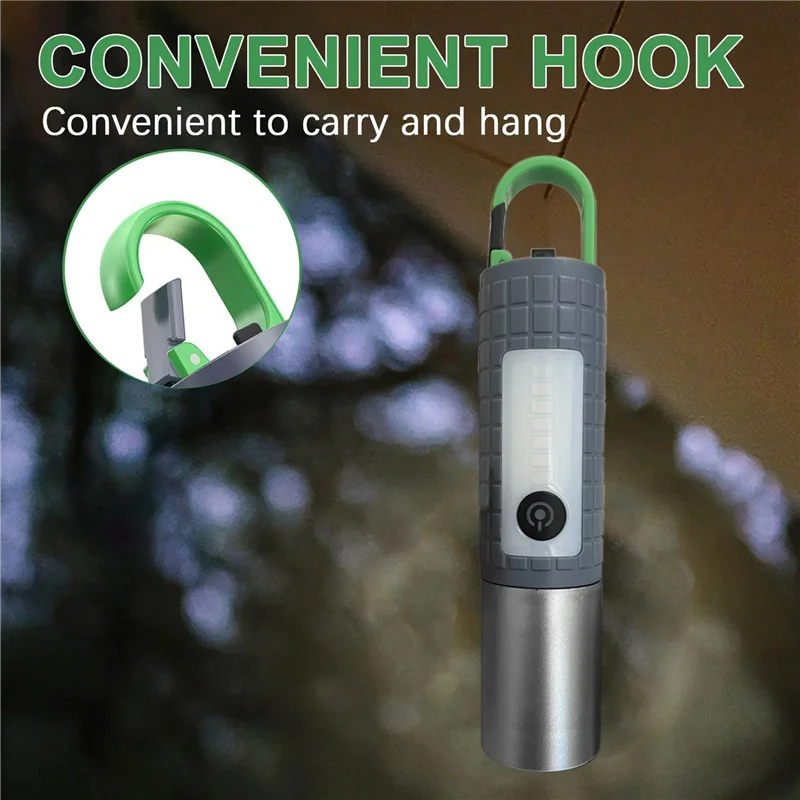 

YLS-Multifunctional Strong Light Flashlight Mountain Climbing Flashlight Portable Keychain