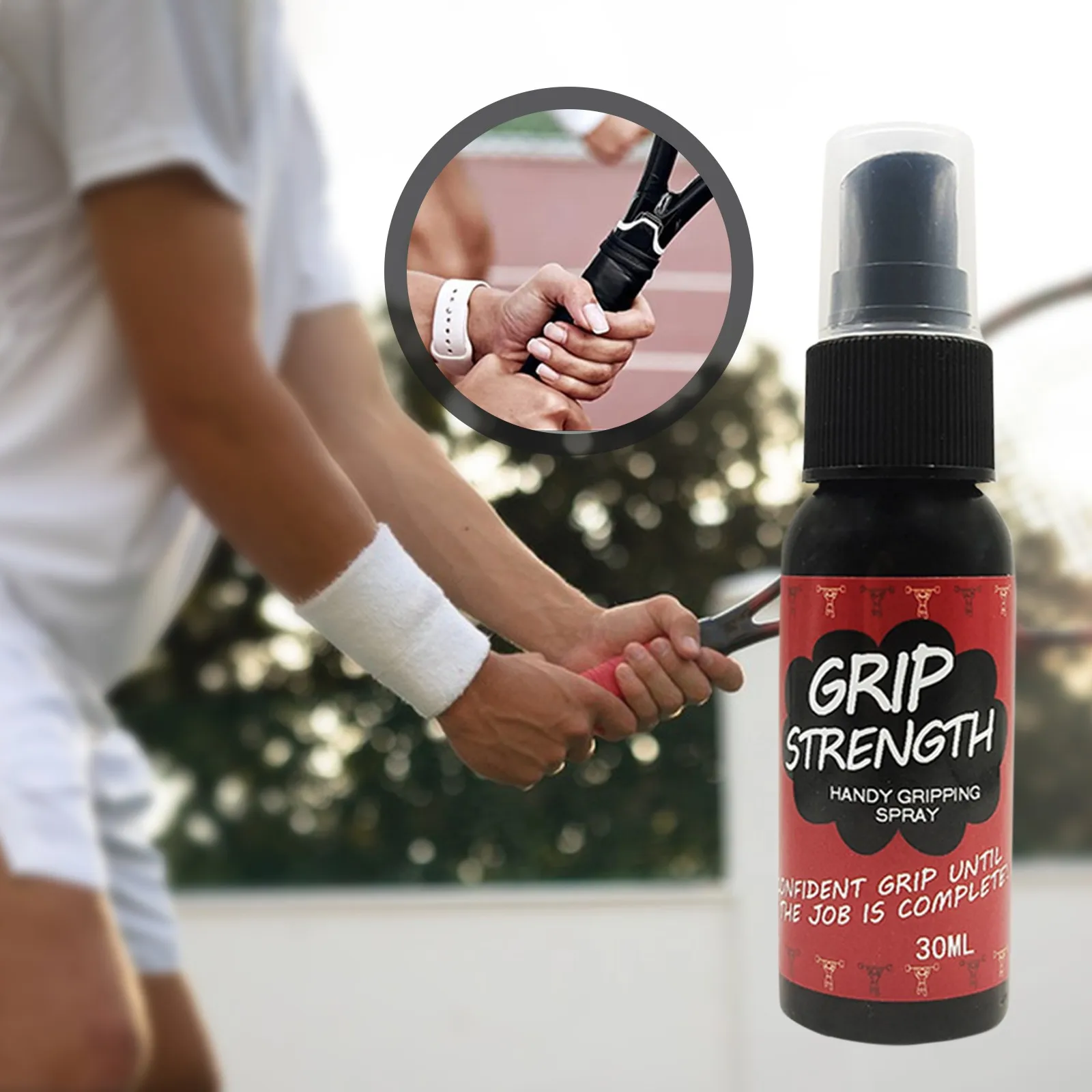 Spray  Enhance Control And Maximize Grip - For Athletes: Tennis, Football, Pole Dancing, Basketball, Baseball, Golf 30ML