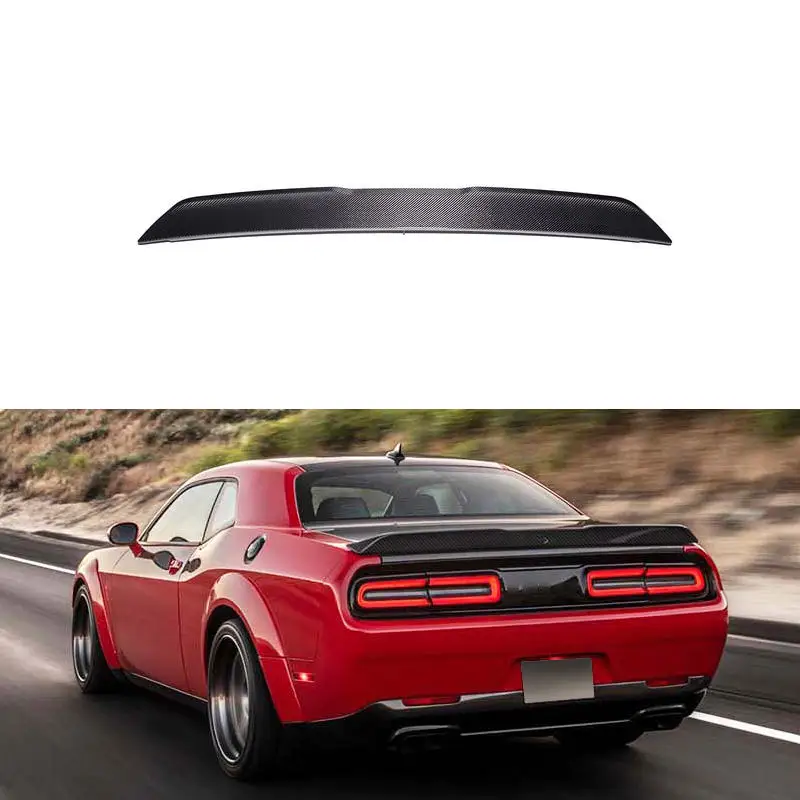 

OEM Style Carbon Fiber For Dodge Charger Challenger SRT Car Parts Rear Spoiler,Perfest fit