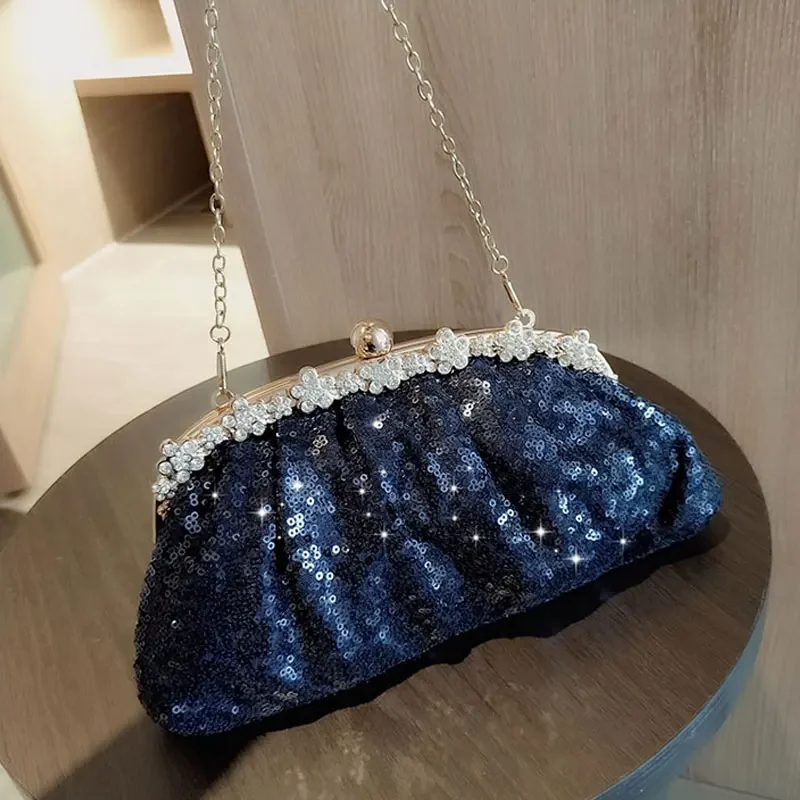 YoReAi-Bolso de noche para mujer, bandolera de hombro de lujo para fiesta y boda, 2021