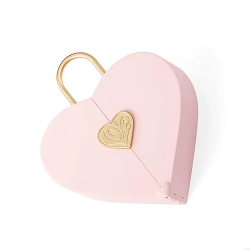 صندوق عرض على شكل قلب، صناديق إكسسوارات أنيقة لعرض المجوهرات