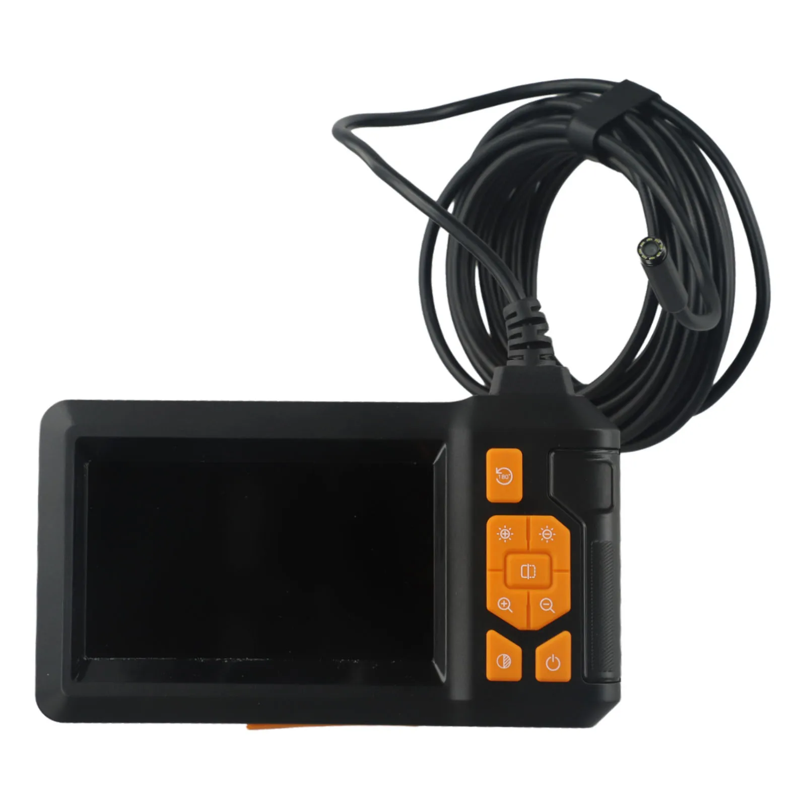 

4.3in Screen Borescope Orange 1080P Industrial Borescope 8 LED Lights 2000mAh Battery Large-capacity Battery Underwater