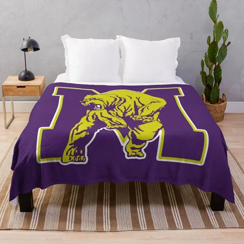 

Miles College Throw Blanket Kid'S Heavy Beautifuls Loose Blankets