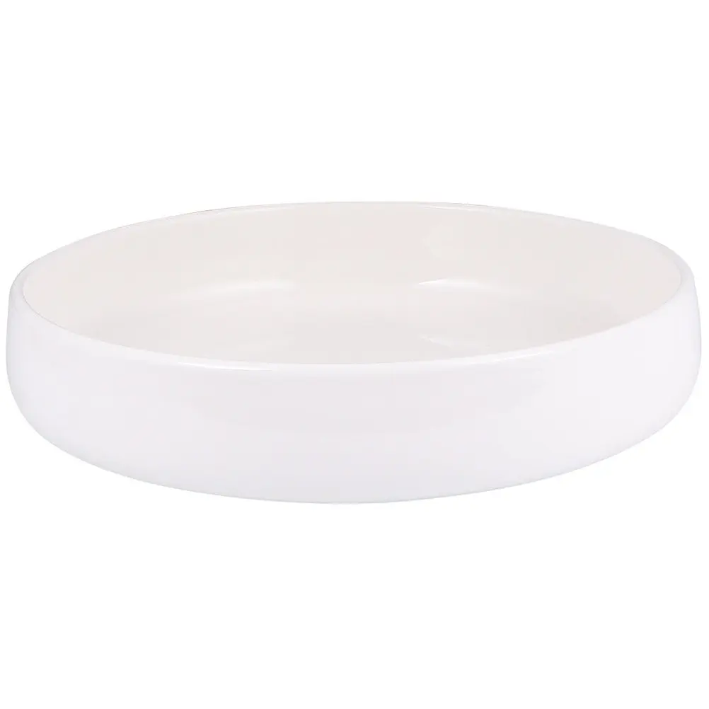 

Ceramic Shallow Dinner Plate Versatile Serving Dish for Western Food Steak Salad Pasta Rice Fried Rice Sandwiches Dishwasher