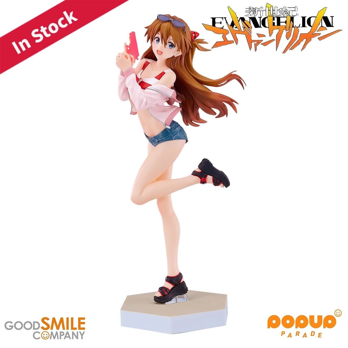 الأصلي حقيقية شركة ابتسامة جيدة رسمت مسبقا شاطئ كوينز المنبثقة موكب إيفانجيليون شين Gekijouban Asuka L H = 220 مللي متر الشكل