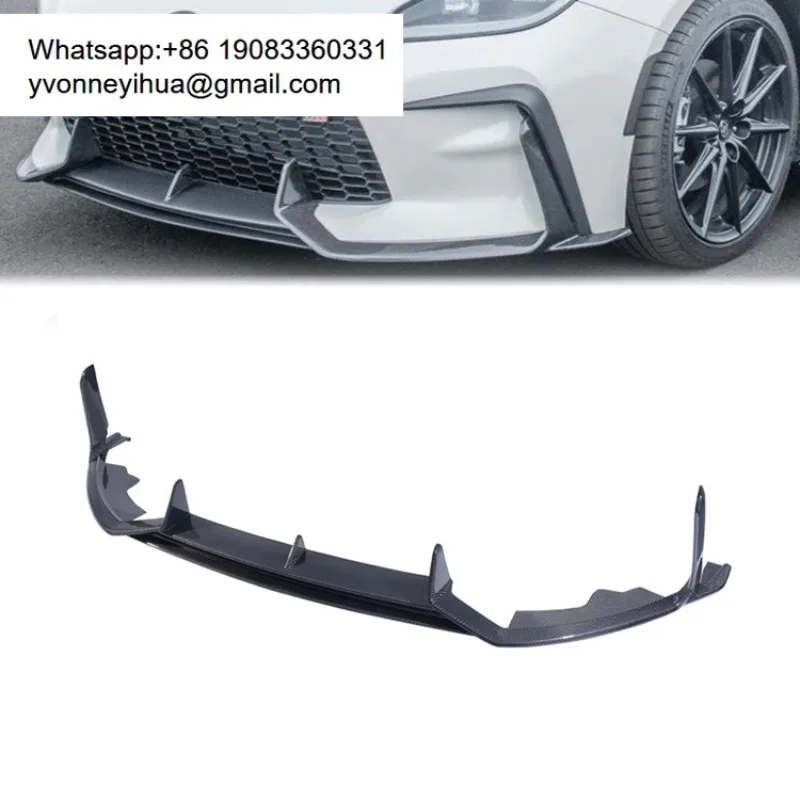 

For Toyota Gr86 Zn8 Carbon Fiber Front Bumper Lip Car Modification Kit 2021-2023