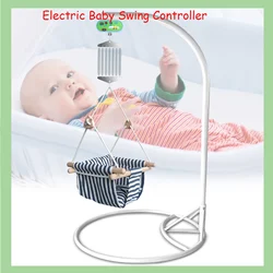 Hängende elektrische Wiege für Baby, verstellbarer Timer, Schaukel feder für Baby wiege, bis zu 19 kg Möbel für Kinder nähen