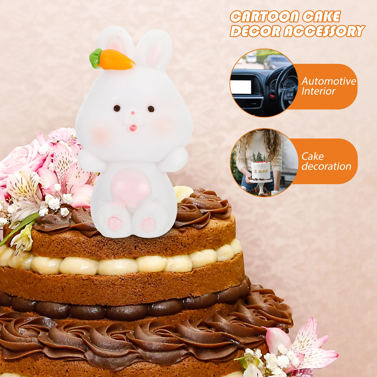 

Resin Animal Cake Decoration Miniature Figurines Micro L Animal Topper Delicate Lightweight Strong Safe Fashionable