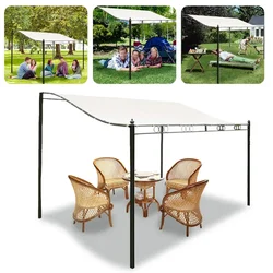 Sun Shelter Sunshade Protection Shade Sail Awning Camping Shade Cloth Canopy 300D Canopy Fabric Waterproof Canvas Tent