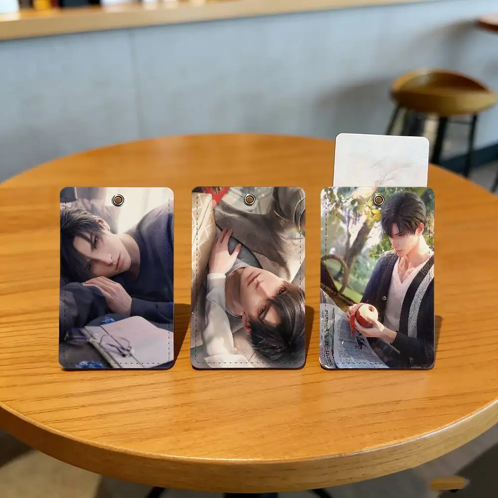 لعبة L-Love and F-Deepspace Z-Zayne الأكثر مبيعًا غطاء بطاقة هوية حافلة الطالب باب الوصول إلى المدرسة بطاقة الائتمان الواقية