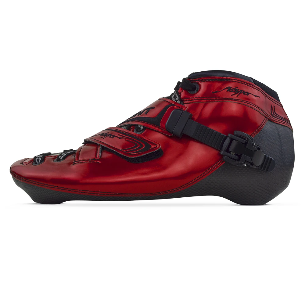 

BONT Vaypor Red 2PT Inline skate boot carbon skate package speed skate