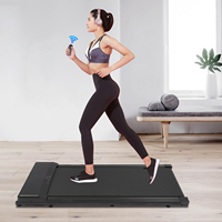 Under Desk Treadmill Walking Pad Portable Treadmill Running Machine Adjustable Speed for Office & Home,Remote Control