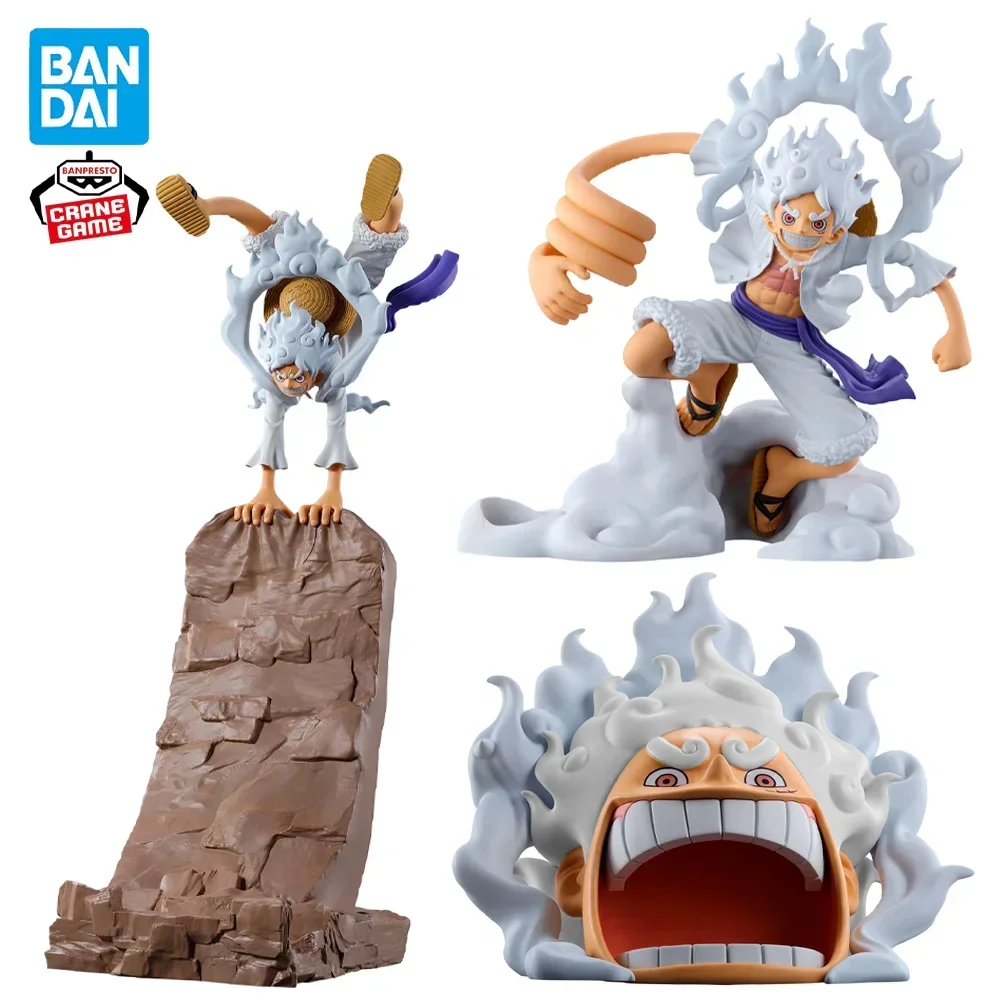 Auf Lager Original BANPRESTO Fig Life Gear 5 Monkey D Ruffy Figur Anime One Piece Modell Original verpacktes Spielzeug