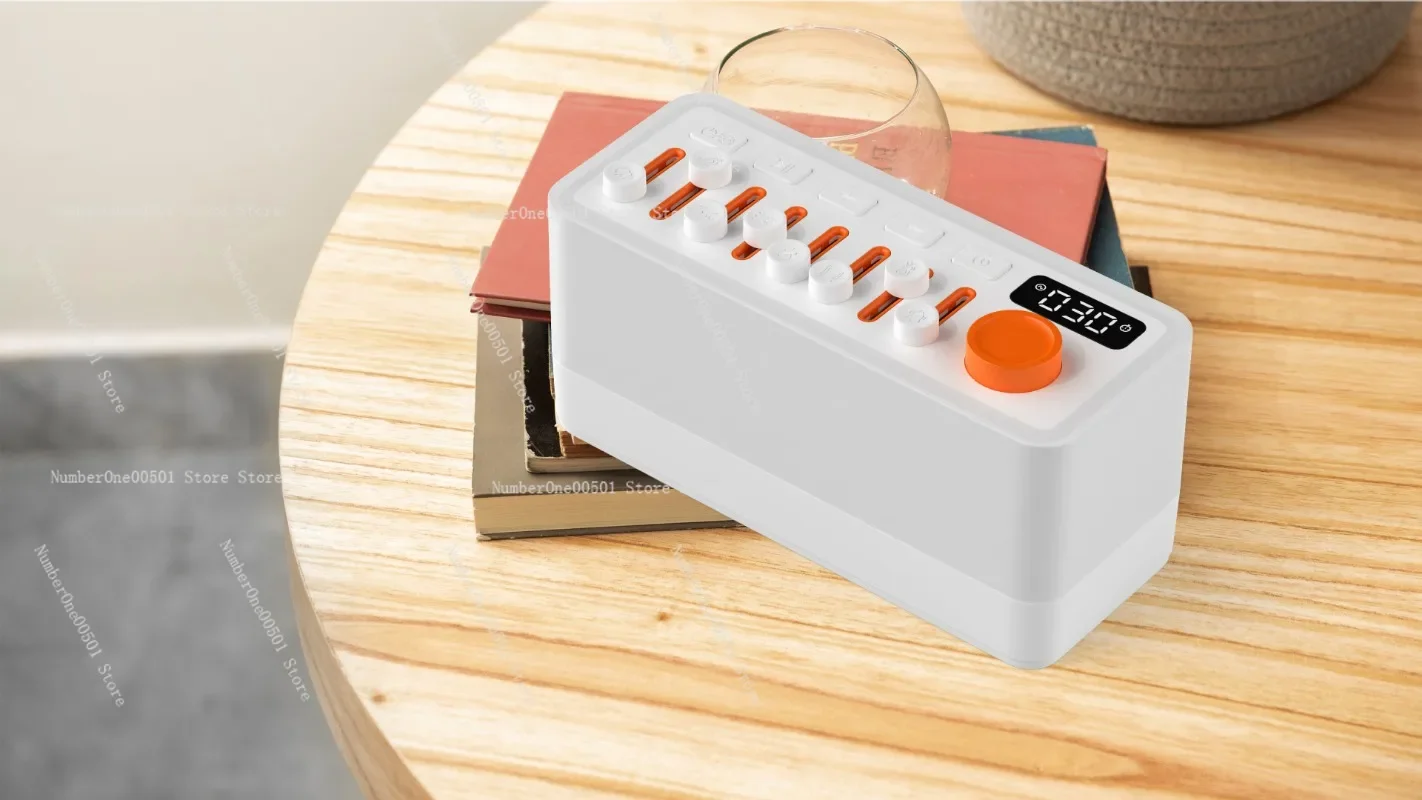 S660 60Hz-15KHz Smart Sleep Aid Bluetooth Speaker RGB Color Night Light Jelly Shape