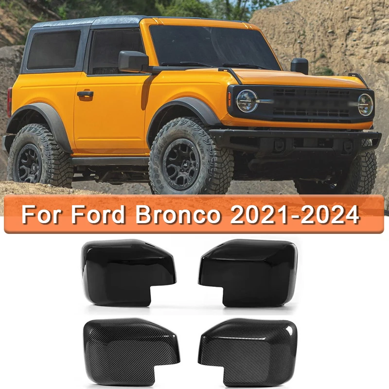 

Car Rear View Mirror Cover for Ford Bronco 21-24, Rear Protective Cover, Car Accessories