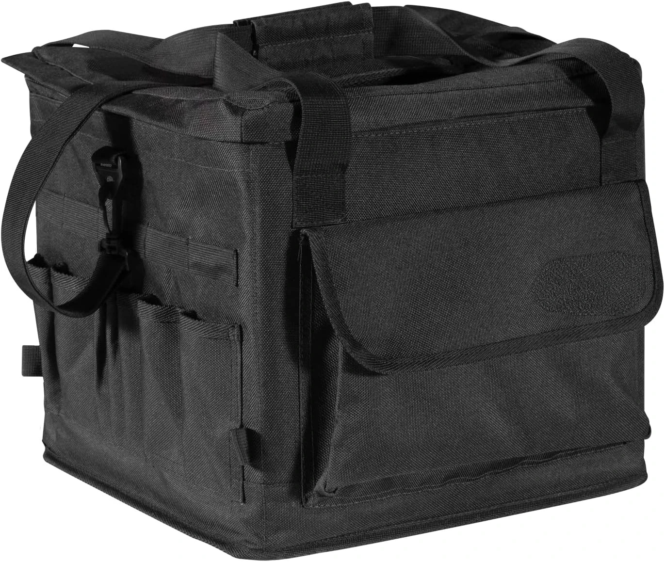 

Exocrate Fishing Bag - Large Saltwater Resistant Fishing Bag - Kayak Fishing Tackle Storage Bag - Fits a Milk Crate,Black