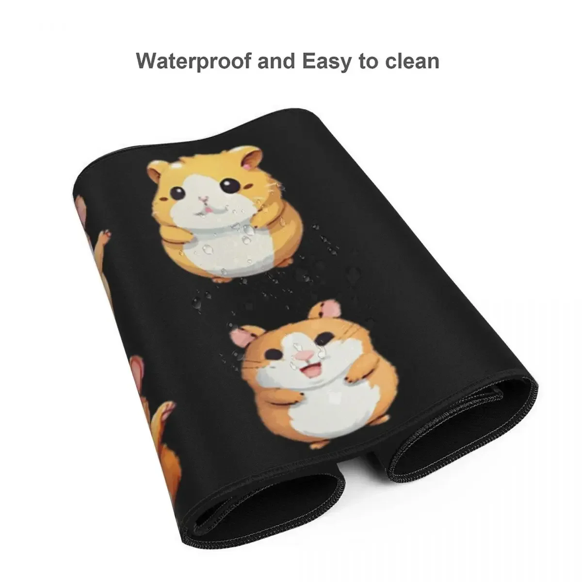 Hamster Large Mouse Pad Computer Keyboard Mouse Mat Gaming PC Laptop Desk Mat Office Accessories Table Mats