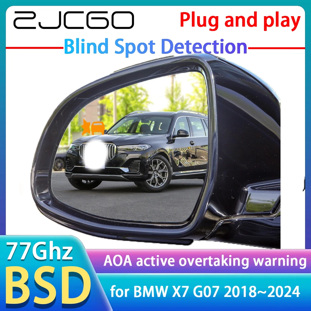 

77GHz Radar Detector BSD Blind Spot Detective Alert Mirror Assistance Accessories For BMW X7 G07 2019 2020 2021 2022 2023 2024