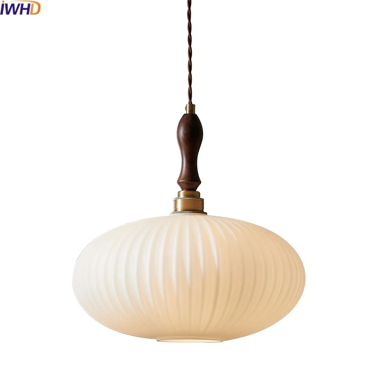 iwhd modern estilo led pendant lamp vidro cobre cozinha quarto sala de jantar luminarias penduradas lampada 4w 01