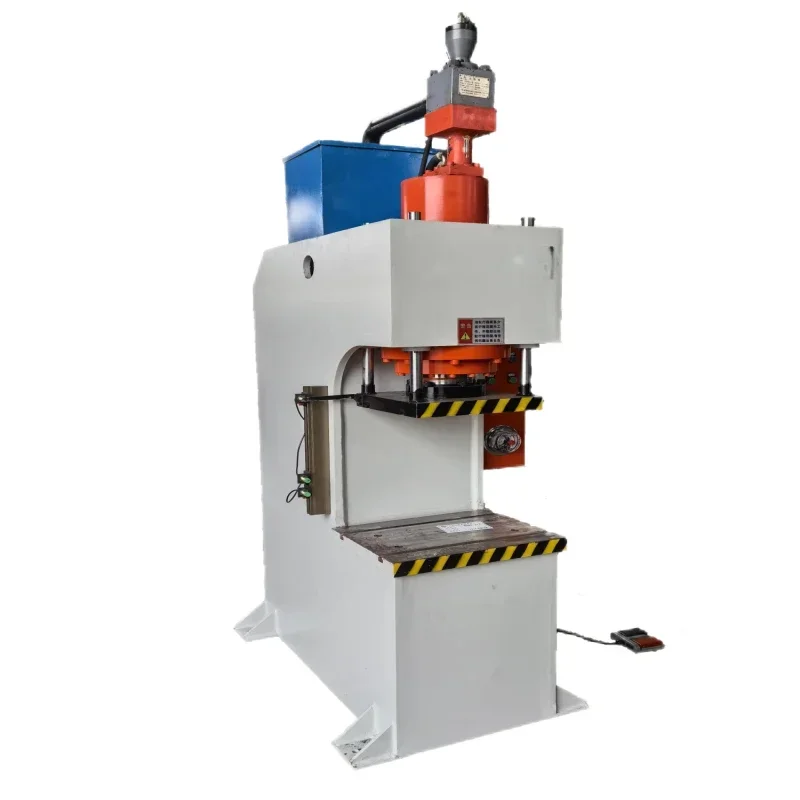 Custom Vertical Hydraulic Press 110 T 150 T Machine Single Column C-type Hydraulic Press for Metal Provided Gear