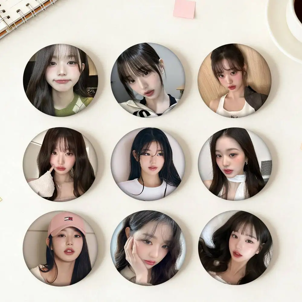 Korean Group K-pop Wonyoung Round Badges Can Be Used To Decorate Clothes And Backpack Pins