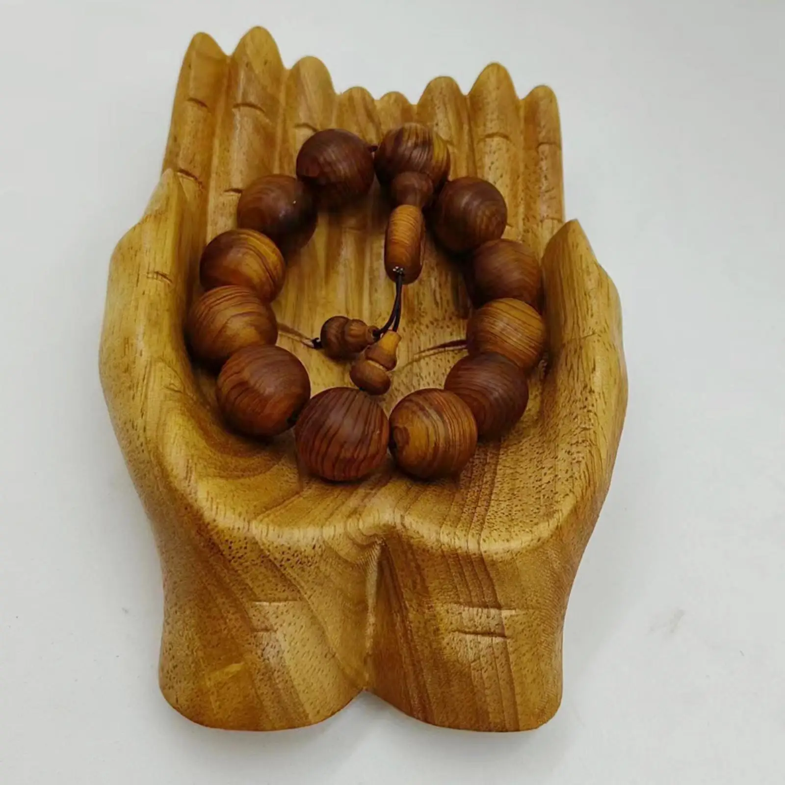 

Buddha Hand Decorative Tray Buddha Hand Sculpture Indoor Housewarming Crafts Bookshelf Table Centerpieces Fruit Tray Ornament