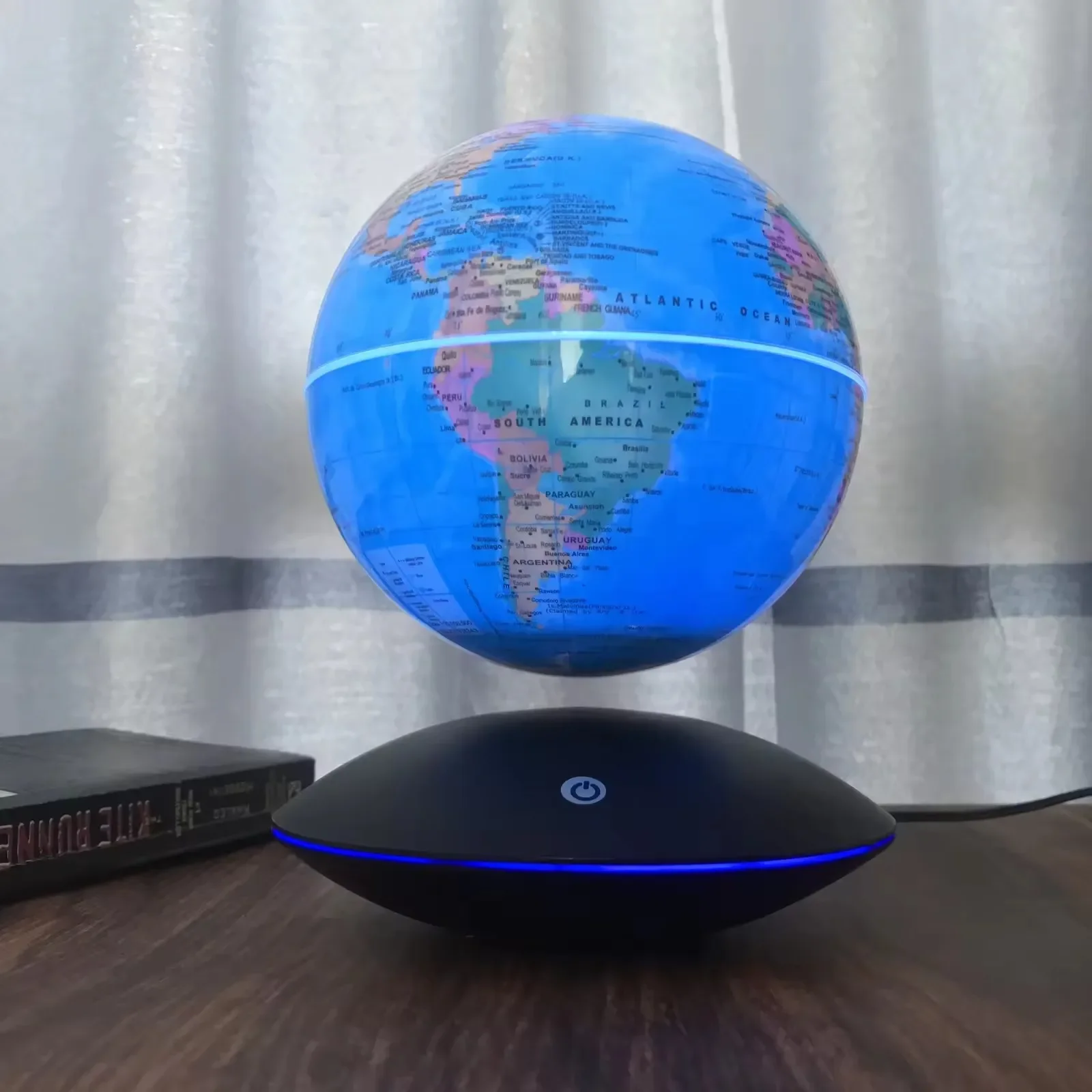 Magnetic Levitating Earth Globe HCNT Factory Floating World Globe RGB Lighting Levitation Globe Personalized Gift Educational