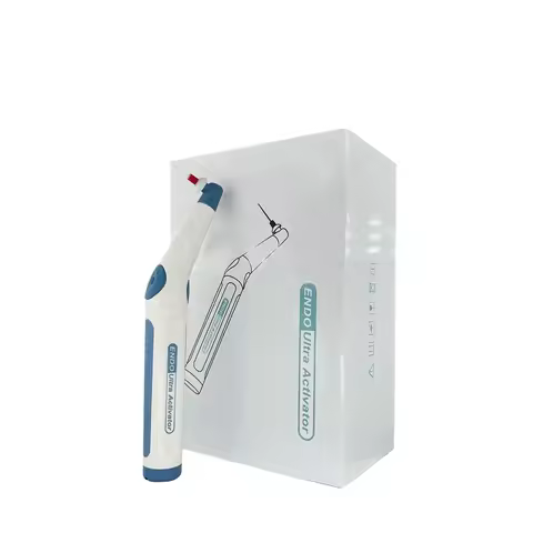Dental Sonic Irrigator Tips Endo Activator Wireless Ultrasonic Washing Tooth with 60 Tips USB Recharged Battery