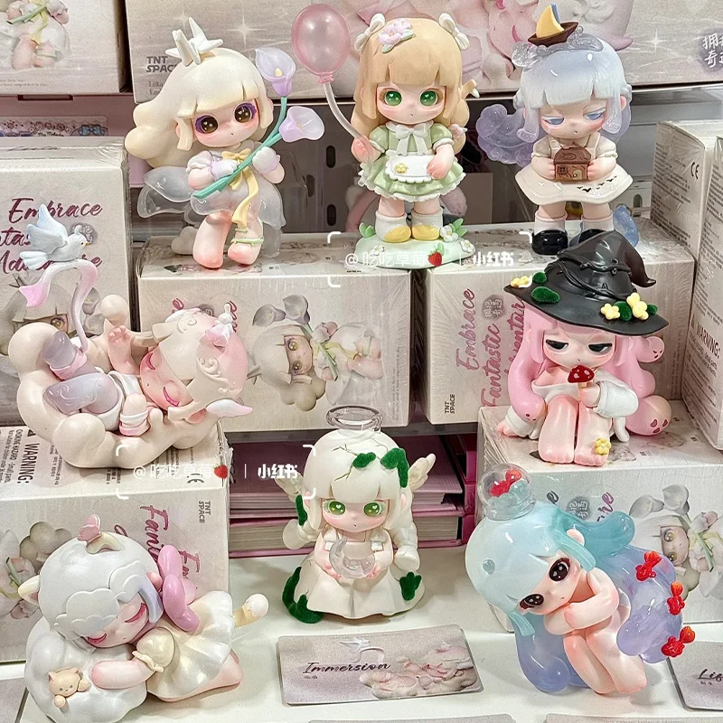 

Lilita 2nd Generation Embrace Adventure Series Blind Box Cartoon Girl Doll Handmade Desktop Ornament Trendy Play Surprise Toy