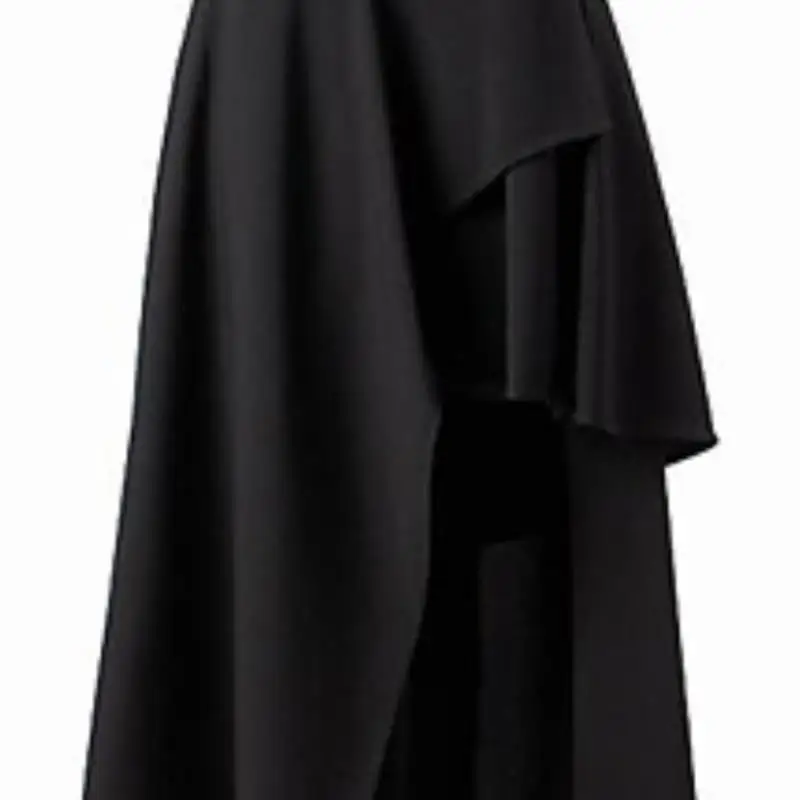 

Модная готическая асимметричная длинная юбка, осень-зима, 5 цветов, модная женская юбка премиум-класса длиной f