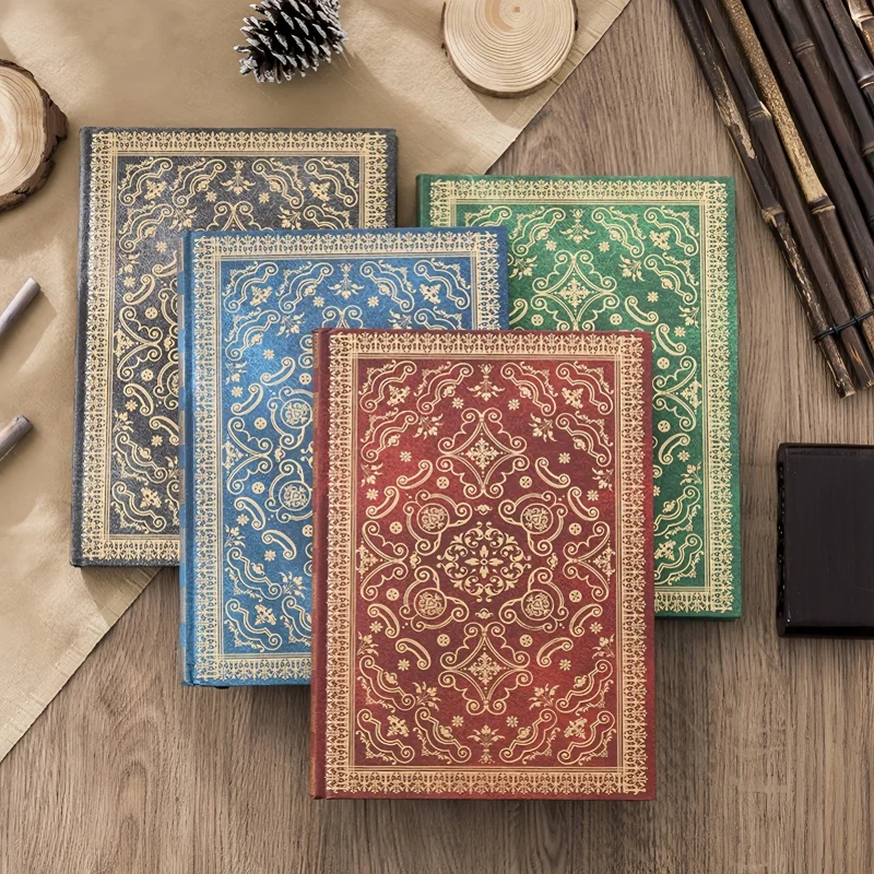 Лидер продаж, блокнот, 128 листов, утолщенный офисный блокнот, винтажный журнал, планировщик для рисования, дорожная обложка для блокнота, идея подарка