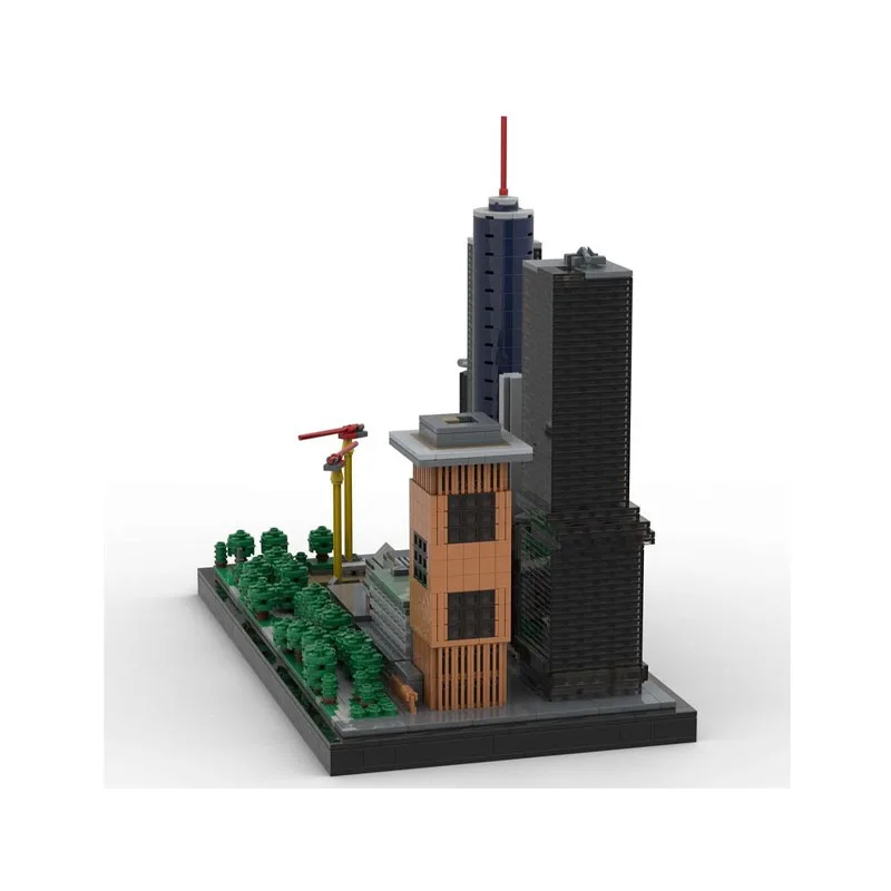 

MOC-194839 City Classic Famous Skyscraper Building Block Model 3516 Parts Boys' Children's Birthday Christmas Toy Gift