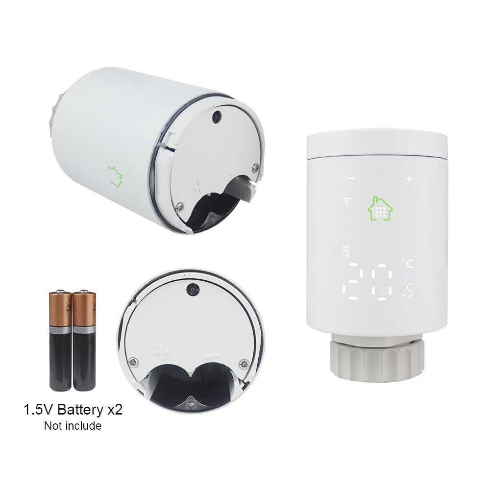 HY368 Tuya Zigbee Alexa Google Home TRV Thermostatic Radiator Valve for smart Home Thermostat