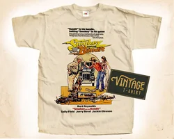 Smokey and the Bandit V2 T SHIRT Movie Poster Vintage Natural sizes S to 5XL long or short sleeves