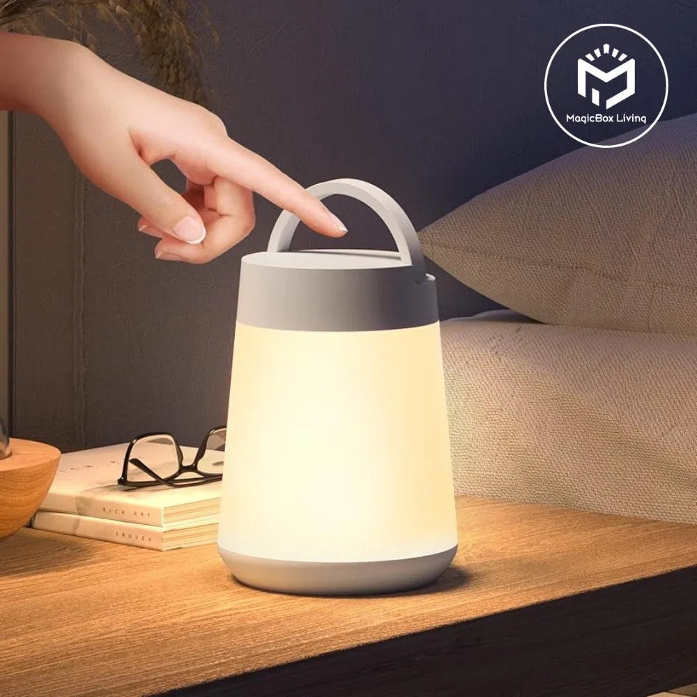 

Nersery Night Light For Kids Baby LED Touch Sensor Baby Night Lamp for Breastfeeding and Sleep Aid Stepless Dimming Bedroom Lamp