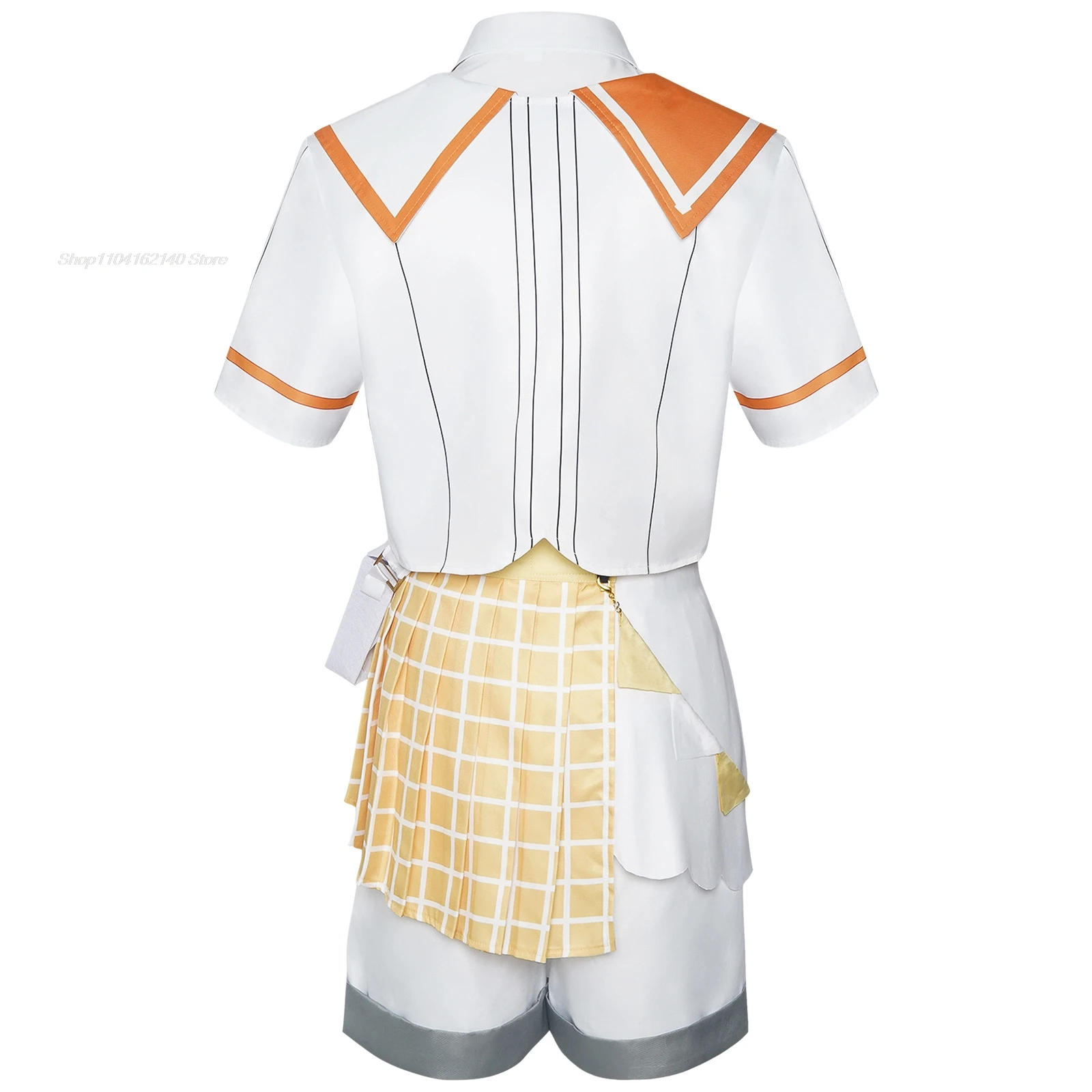 Kagamine Rin Len Traje de Cosplay Feminino, RPG Anime, Fatos de Festa de Carnaval de Halloween, Adultos, Fantasia