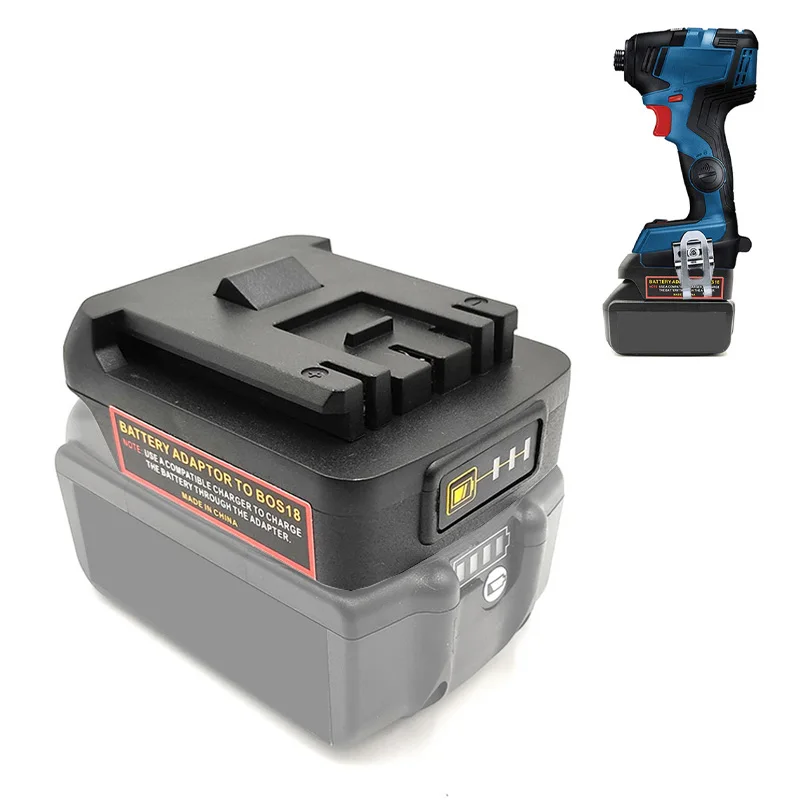 

Battery Adapter Converter for Makita 18V Convert To for Bosch 18V Li-ion Battery