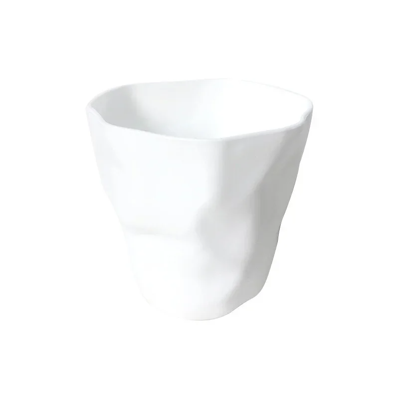 Seau de Rangement Moderne et Simple de Style Japonais, Récipient à Stylos et Roses de Couleur Unie pour Étudiant