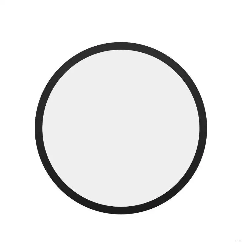 Y8AC Logam Plat Magnetik Mount Magnet Telepon Telepon Pemegang Perekat Sticker Round Square