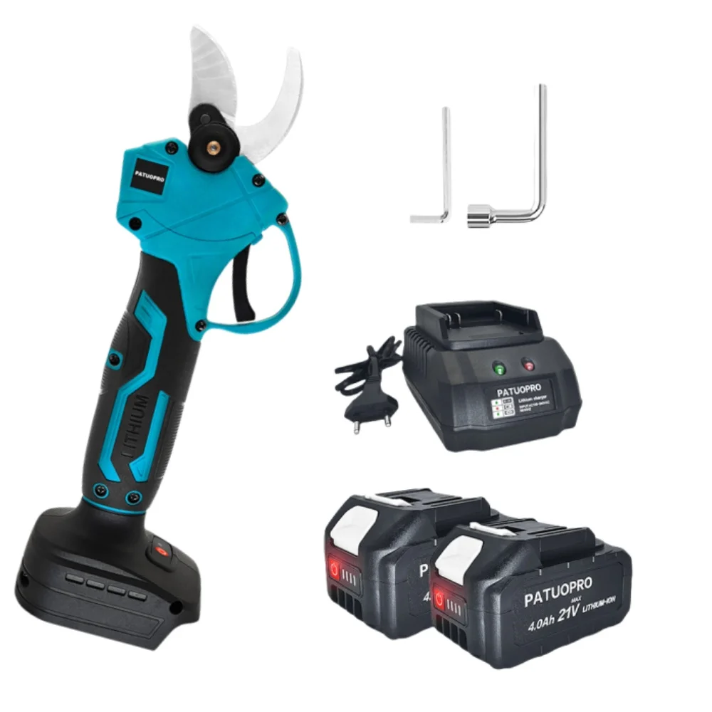 

30MM Brushless Electric Pruning Shears Efficient Fruit Tree Bonsai Pruning Cordless Electric Scissors For Makita 18V Battery