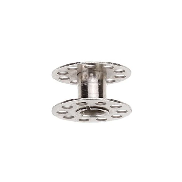 10 قطعة ماكينة خياطة معدنية بكرات فضية اللون 20 مللي متر × 10 مللي متر دقة مصنوعة من المعدن الصلب تناسب معظم آلات الخياطة المنزلية بما في ذلك