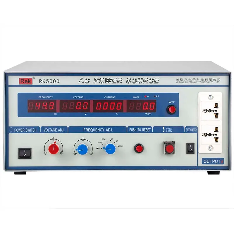 RK5000 Digital Ac Frequency Conversion Power Supply Ac Power 500 VA