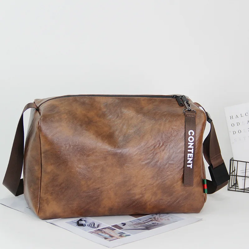 

New Design Large-capacity Fitness Bag for Sports Fashion Men's Casual Single-shoulder Travel Crossbody Bag
