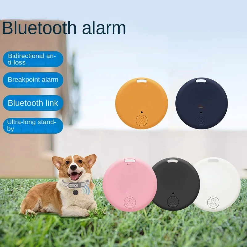 Mini Moda Inteligente Cão Animais de Estimação Bluetooth 4.0 Rastreador GPS Anti-perdido Alarme Tag Sem Fio Saco de Criança Carteira Localizador de Chave