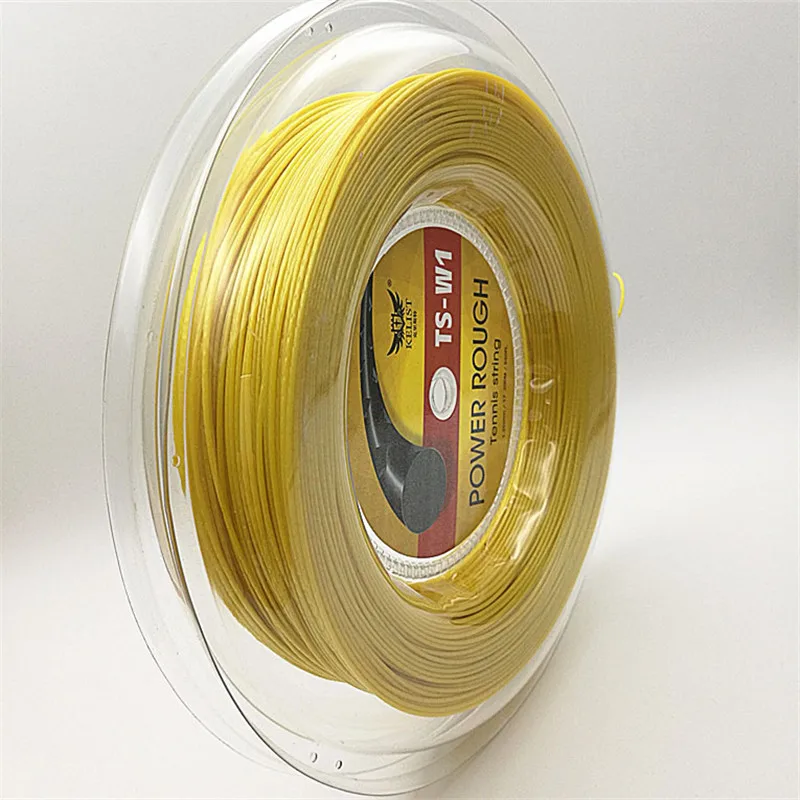 Factory Directly Sell  Luxilon Quality Big Banger Rough Power Tennis String Reel Gold Color 660ft