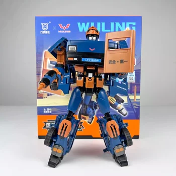 Figurka robota Lijiang Transformation XT-1651 Wuling LZW1010P, zabawka-robot, kolekcja, prezent