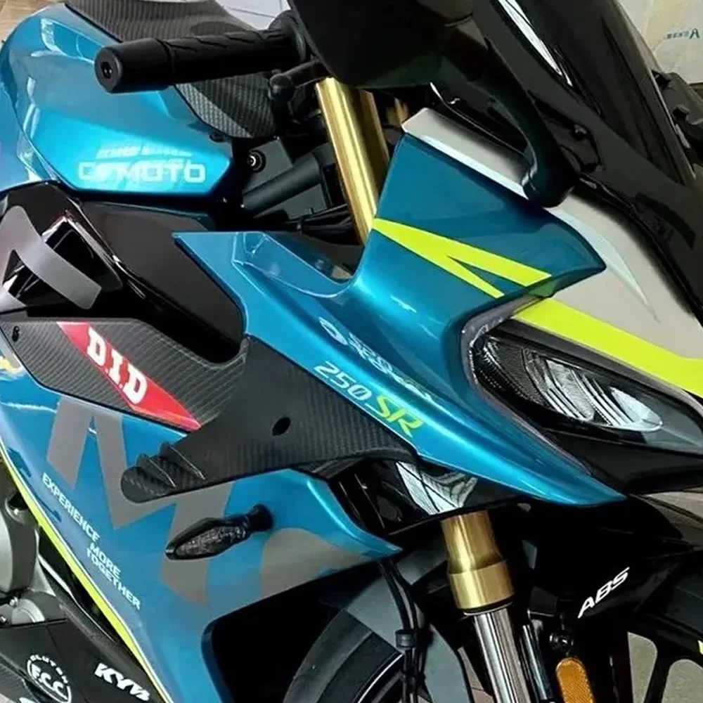 250SR For CFMOTO 300SR 300 250 SR 2021-2023 2024 2025 Motorcycle Fairing Aerodynamic Winglets Side Spoilers Dynamic Wing Kit