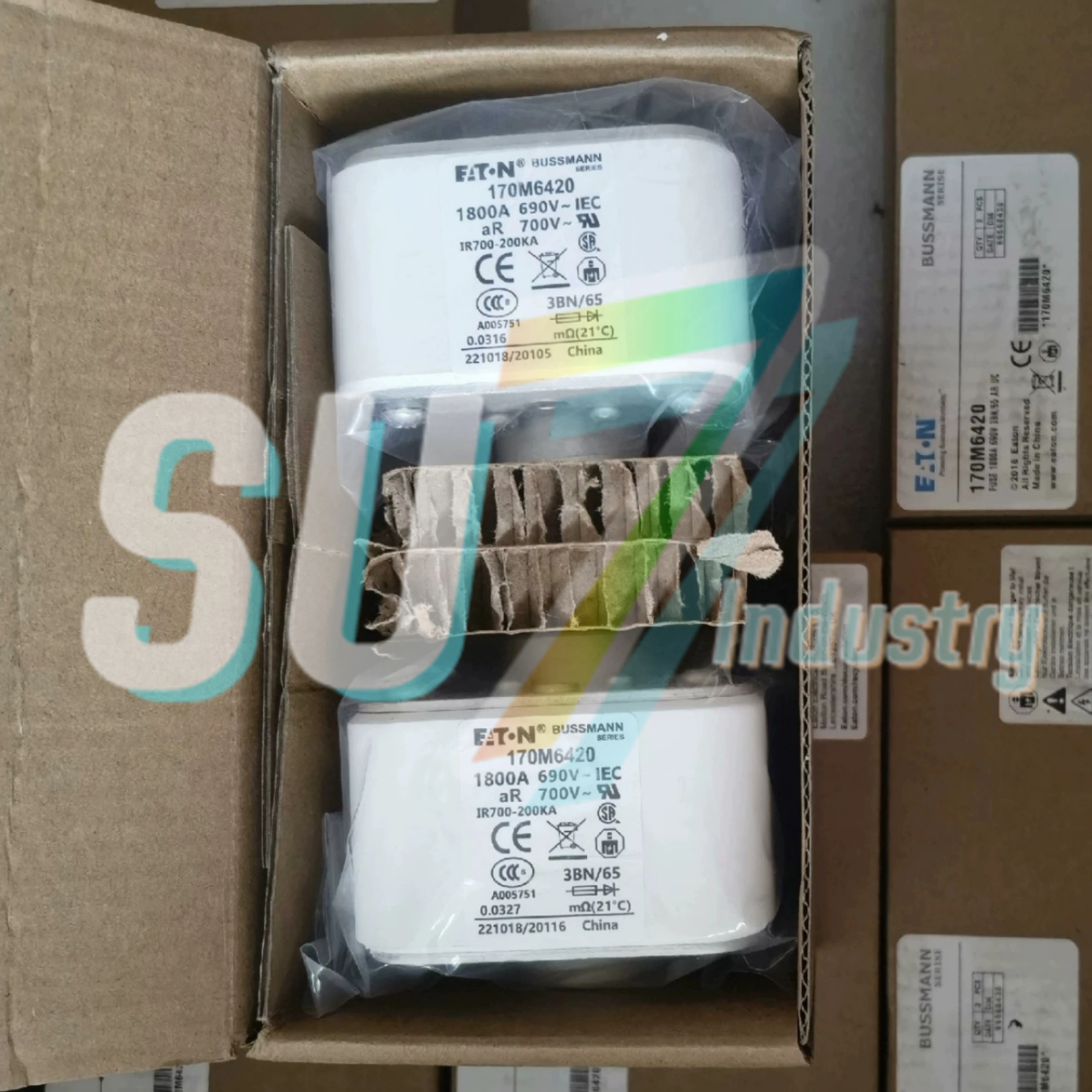 새로운 오리지널 퓨즈 170M6418 170M6419 170M6420 170M6452 170M6458 170M6459 170M6460 170M6461